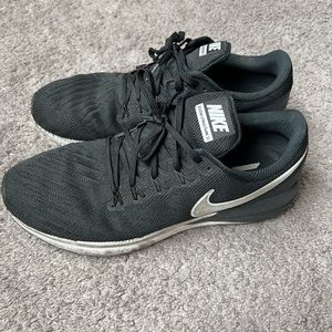 Nike Zoom Structure 22 Black / White Mens 11.5